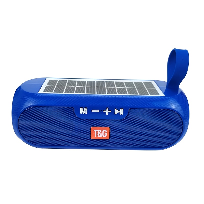 TEMU Tg182 Solar Speaker Is A Wireless Outdoor Speaker That Connects To Mobile Phones, Tablets, Computers, And Tvs. It Features A 10w Usb Portable