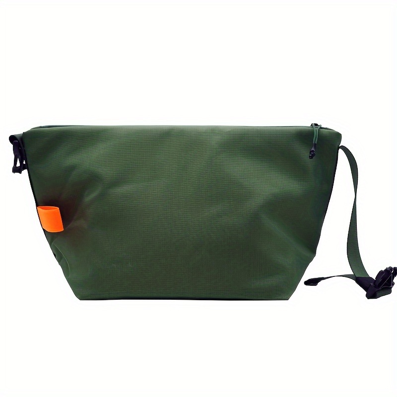 Image of Compact & Durable Insulated Lunch Bag - Eva Interior, Lunch Box Bag, Foldable Design For School, Office, Camping & Picnic - Black, Back To School, Non-food Contact