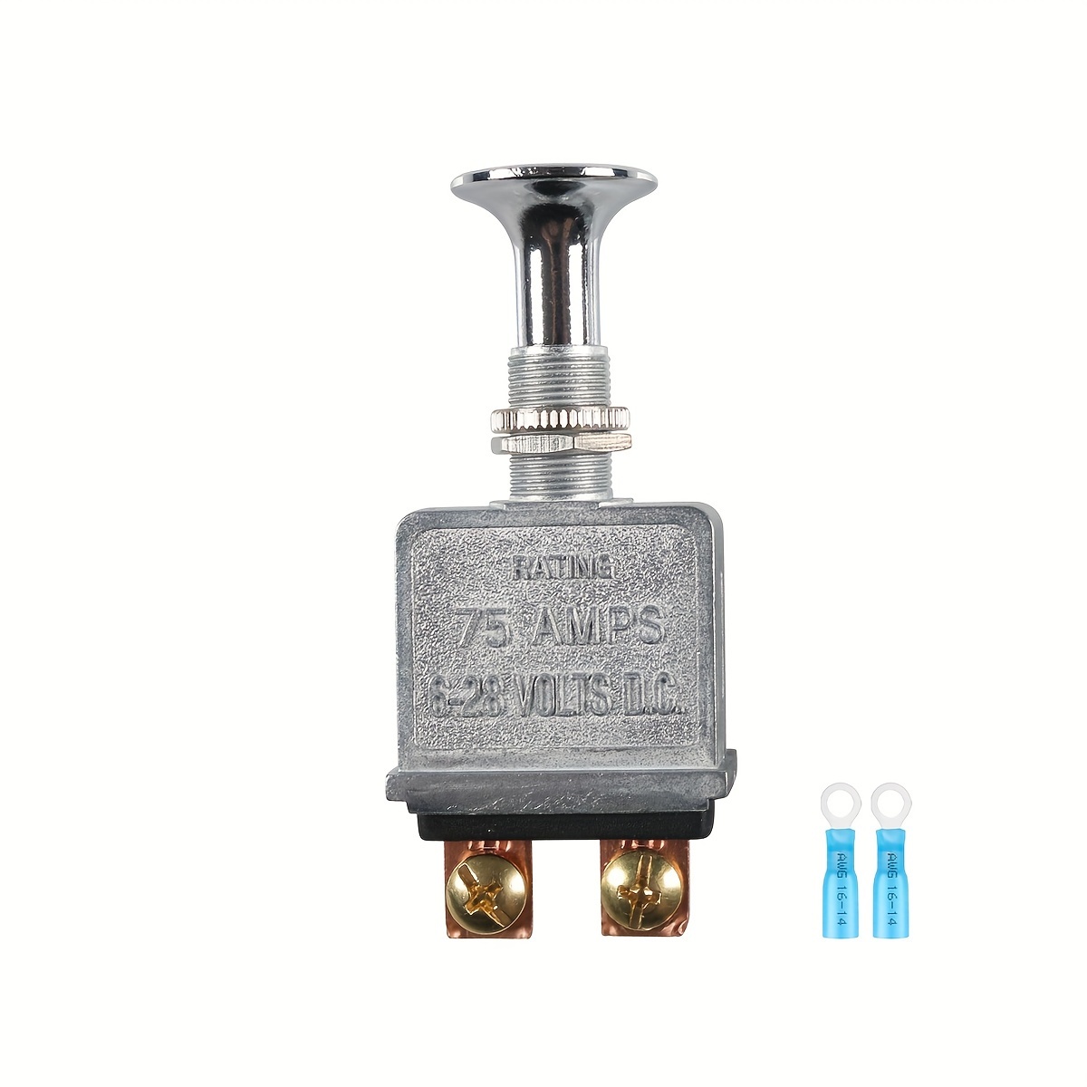 Image of 75a 6-24v Automotive Modification Toggle Switch Suitable For Agricultural Vehicles, Tractors, And Heavy- Switches, Without Battery