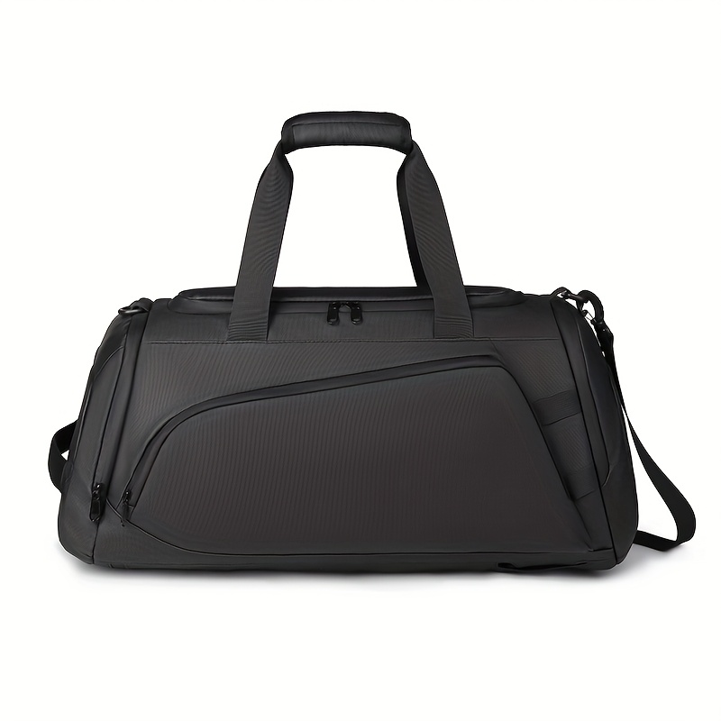 Image of Portable Fitness Bag, A Stylish And Minimalist Gift For Male During Christmas, Featuring An Independent Shoe Compartment, Suitable For Fitness And Travel