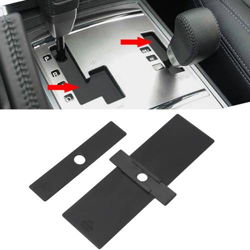 gear shift lever panel cover rubber black for mitsubishi v93 v80 v87 v97 v73 v77 8015a066 8015a065