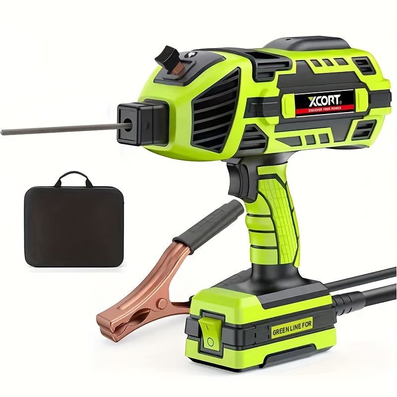 Portable Handheld Welding Machine, 20-140A Portable Arc Welder With 5-Level Current Adjustment & IGBT Inverter, 110V Handheld Stick Welder