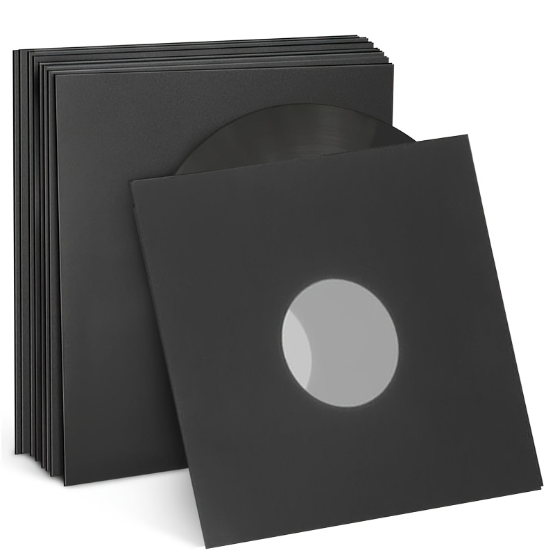 100 Weiße Papier-Innenhüllen Für 12" Schallplatten