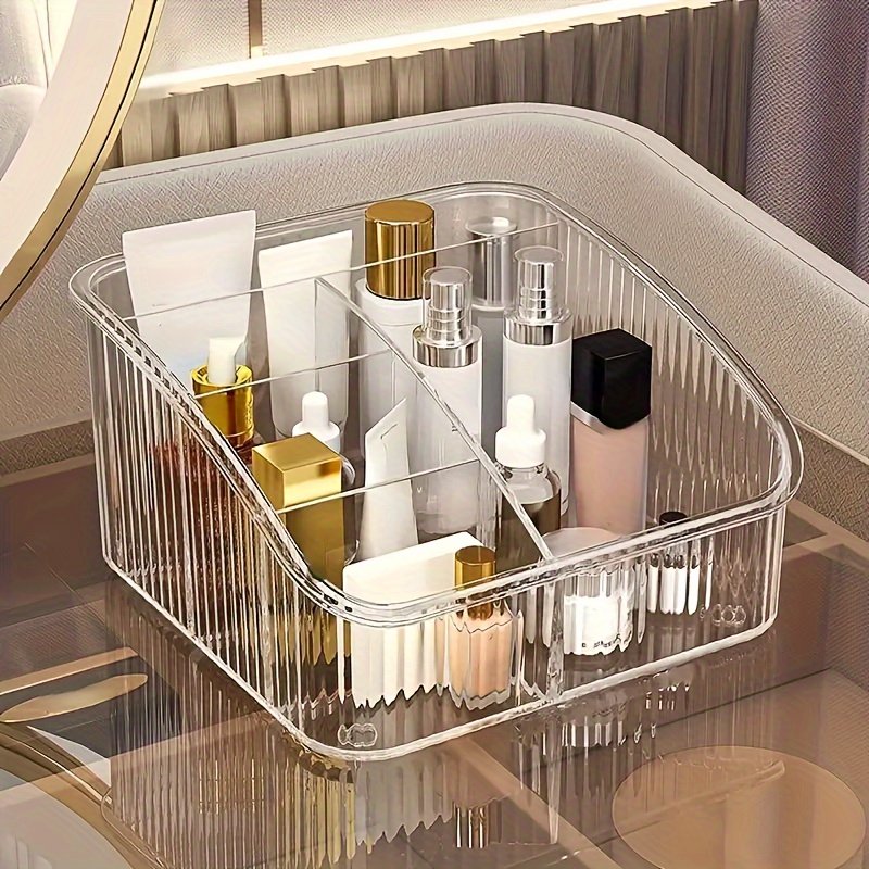 

Clear Plastic Organizer: , For , Brushes, And Products