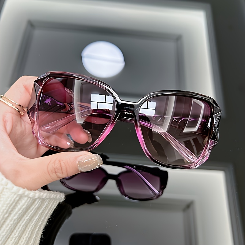 

Vintage Fashion Sports Glasses For Women Men, Mountain Climbing Polarized Large Frame Glasses