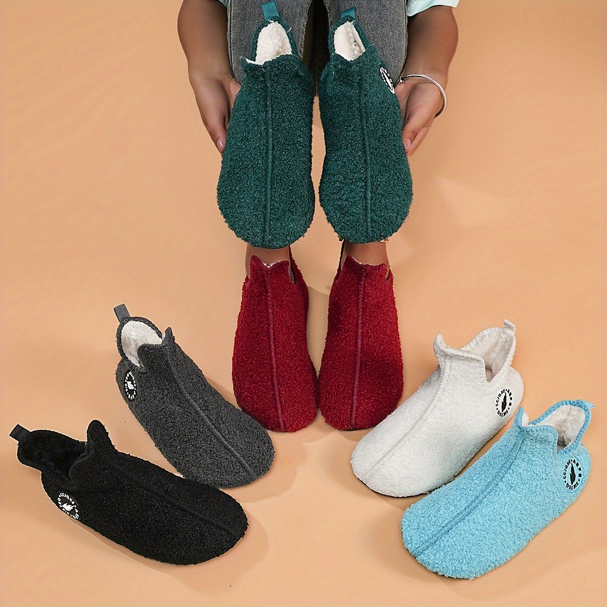 

Fluffy , Lined Shoes, Comfortable On