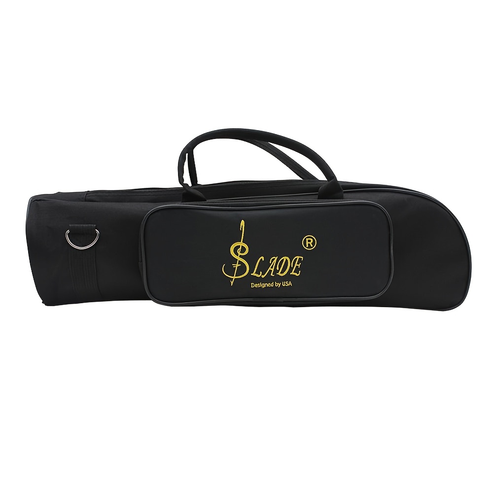 TEMU Borsa per strumento a tromba LADE, custodia per tromba in tessuto Oxford ispessito, design per trasporto a e a spalla, custodia per tromba e