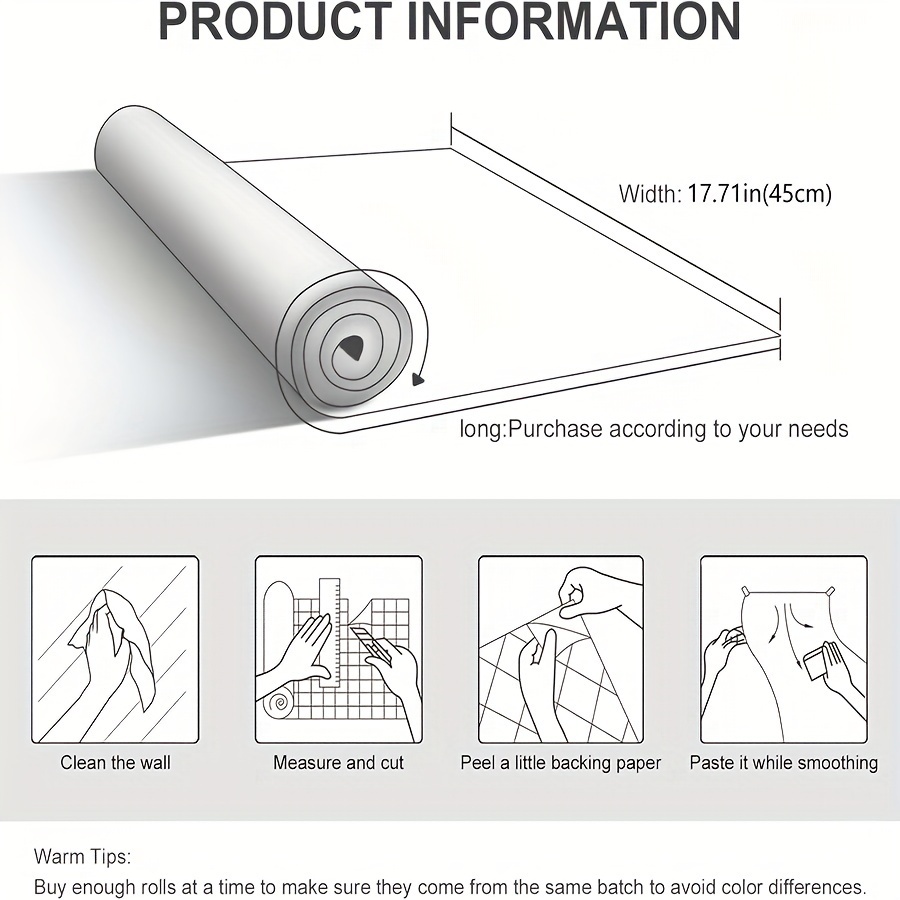Silvery Gray Modern Geometric Pattern Wallpaper, Self-Adhesive and Easy to Maintain, Silvery Grey 3D Polygon Vinyl Contact Paper, Suitable for Walls, Stairs, Countertops, Cabinets, Living Room, Bedroom, Hallway, 1000*45cm/393.7*17.71inch