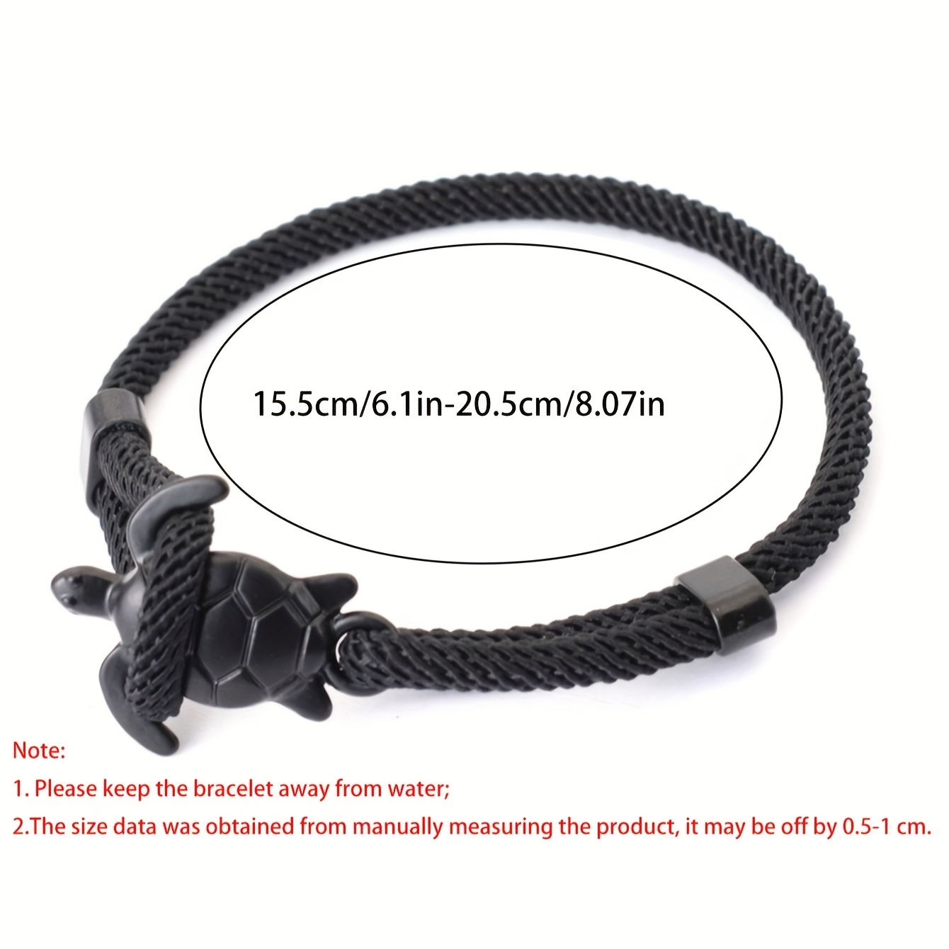 Men's Nylon Adjustable Rope Bracelet, Stylish Unisex Accessory