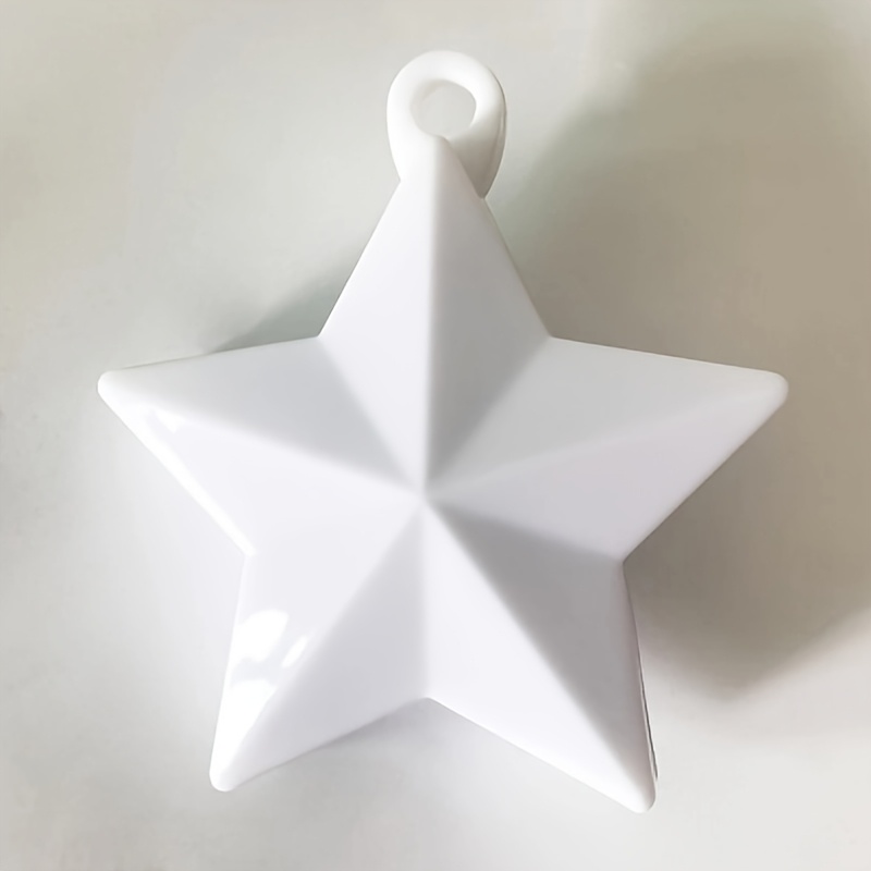 5pcs Star-shaped Helium Balloon Weight - Secure Hanging Pendant For Festive Decorations, No Power Needed Balloons Decoration Set Balloon Decorations