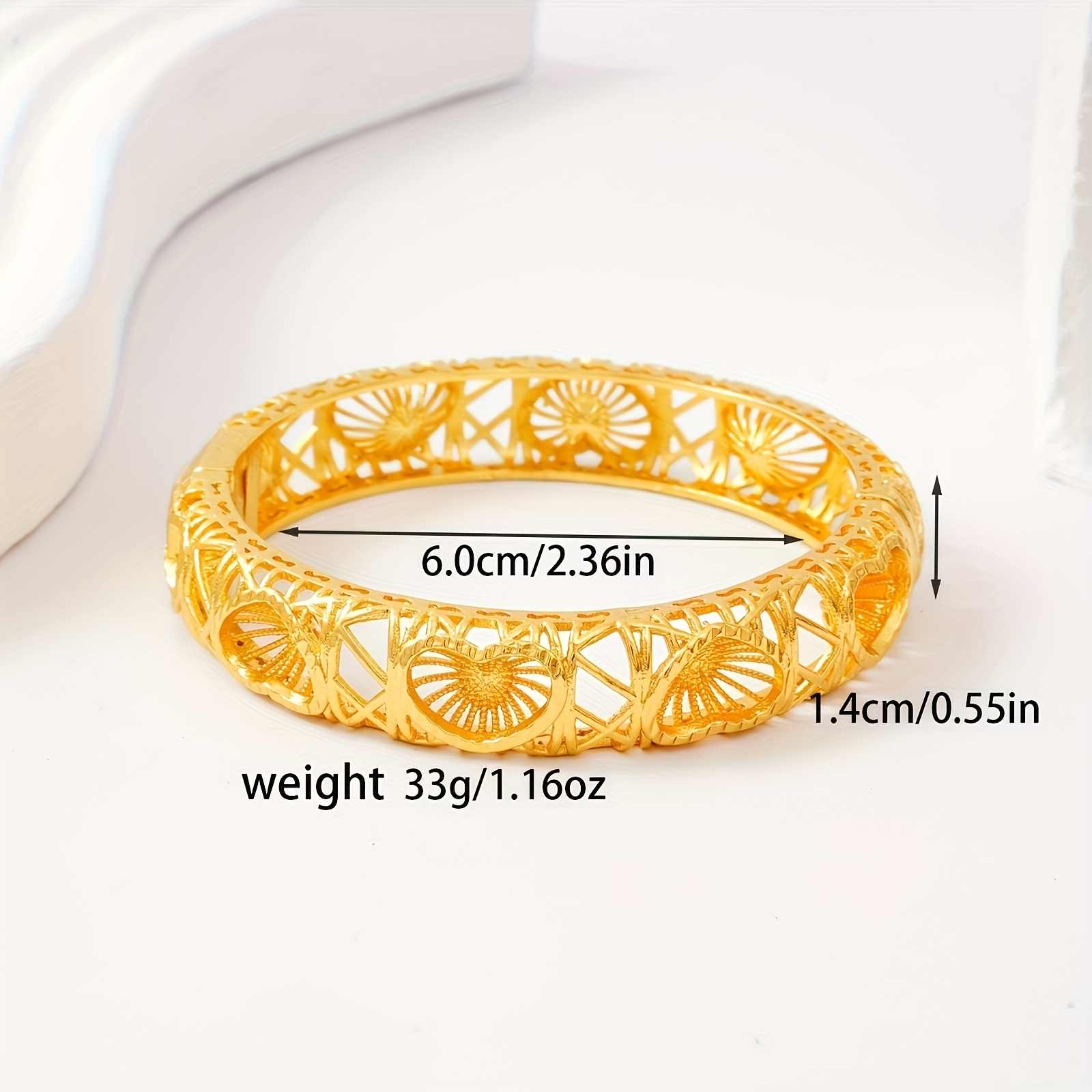 Set of Two Stylish Open Bangles