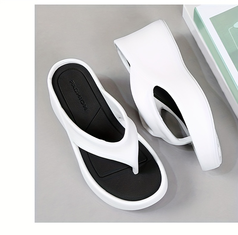 womens   flip flops with arch support casual slide sandals for indoor outdoor summer patio pool non slip eva sole Product details 22