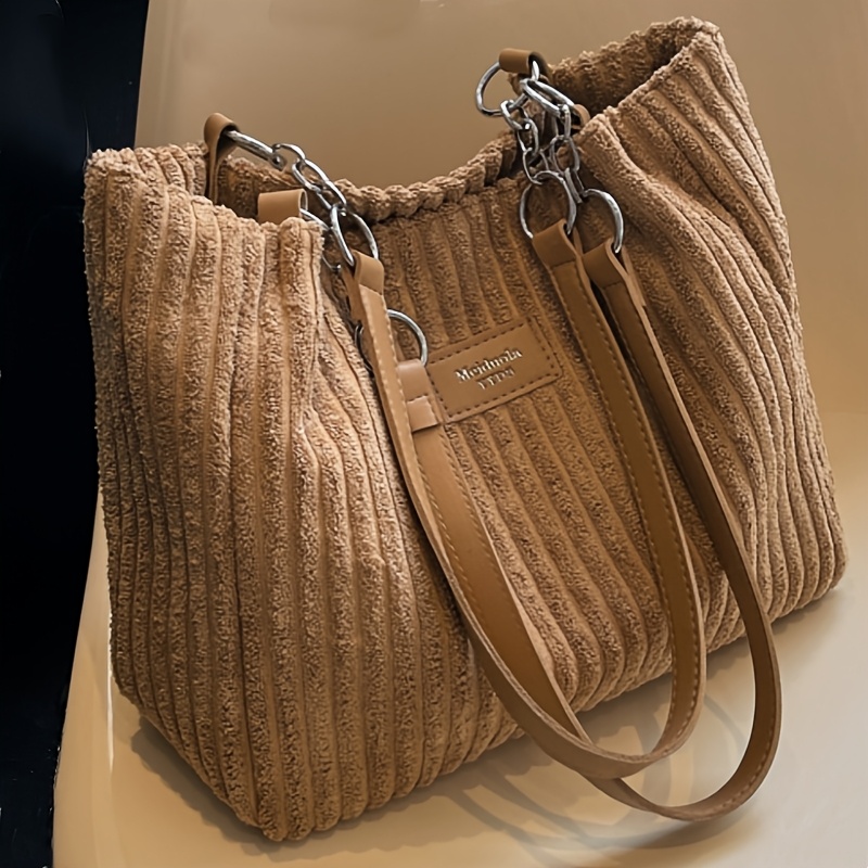 TEMU Bolso bandolera de para mujer, de un solo color, y de gran capacidad. Bolso de de de gran capacidad. Adecuado para múltiples como trabajo, ,
