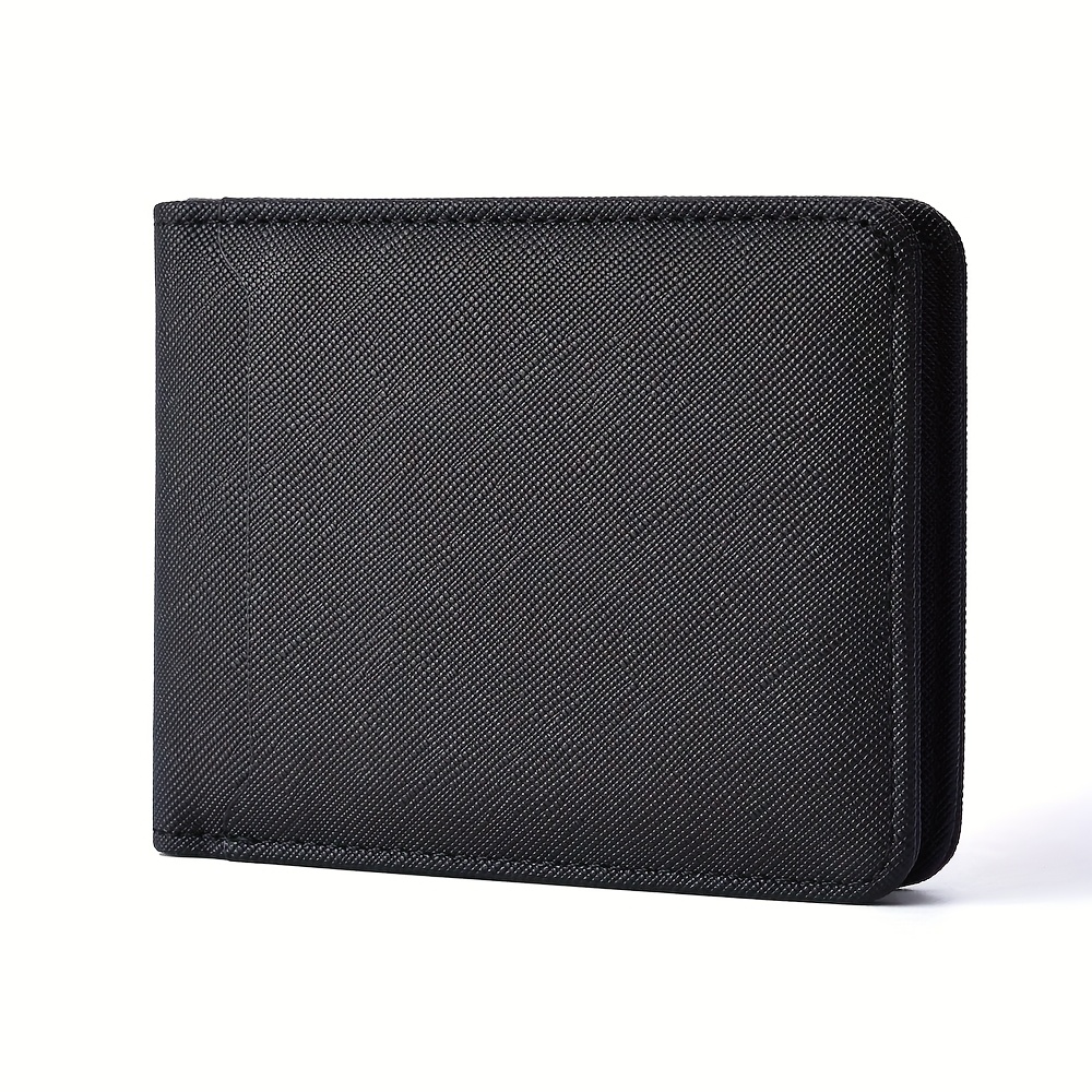 Image of 1pc Men's Wallet Fashion Retro Multifunctional Card Case Young Student Individual Credit Card Coin Purse Versatile Large Capacity Id Wallet