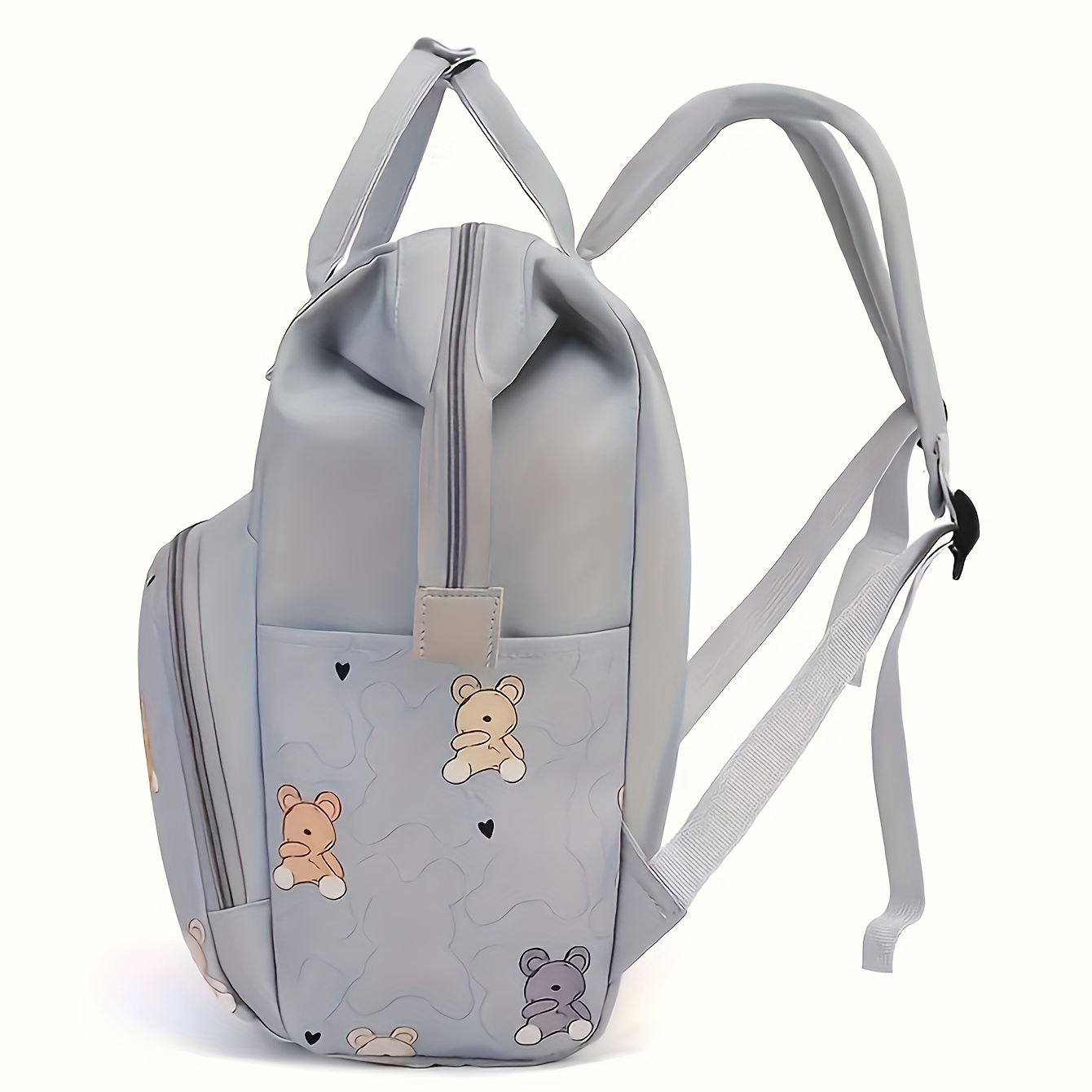 Mochila Multiusos para Viajes, Bolso de Pañales y Cambiador para Mujeres Embarazadas, Compatible con Cochecitos - Imagen 13