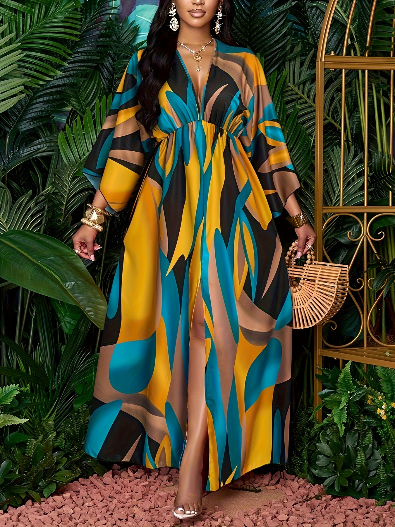 sachin and babi light blue dress plus size evening dresses with sleeves sold on Temu Philippines