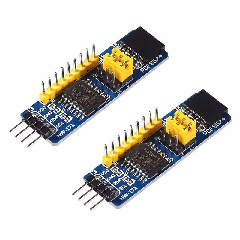 4/2/1 יחידה pcf8574t pcf8574 לוח הרחבת io מודול מוצר לוגי i2c מודול הרחבת io מודול הרחבת i/o מודול פיתוח בדיקת רכבת i2c, מממש פונקציות מרובות של ממשק i/o, מתאים ל-avr, arm, וכו פרטי מוצר 1