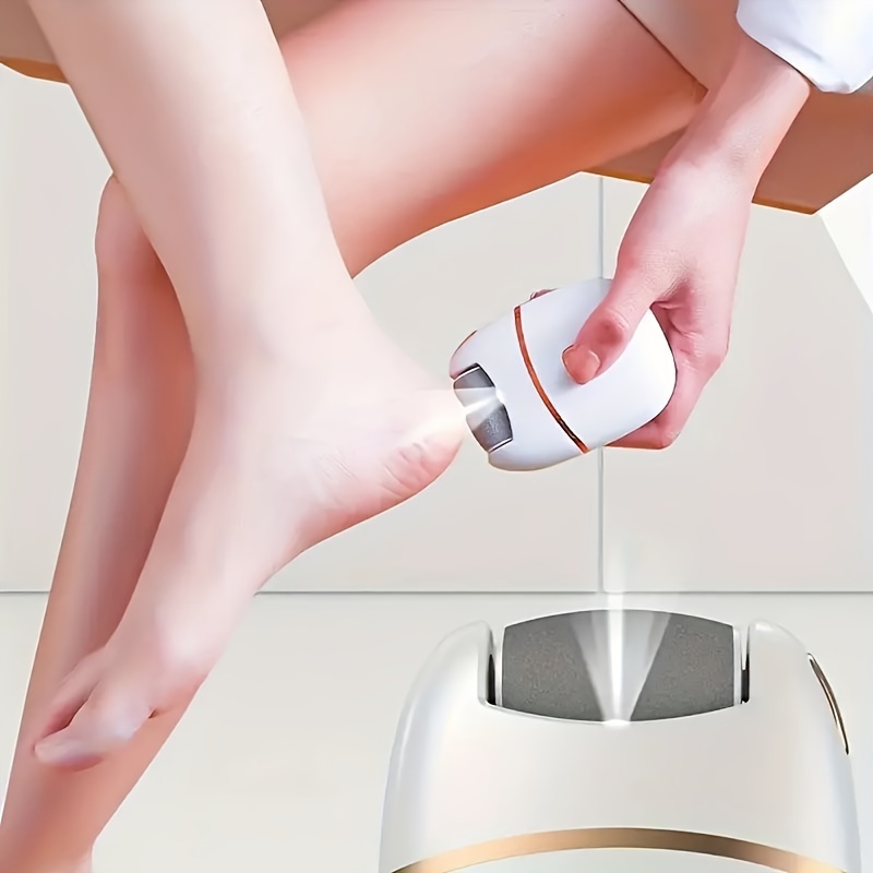 

Electric : Rechargeable Callus Remover For Smooth Feet Exfoliation - Home Or Travel Use