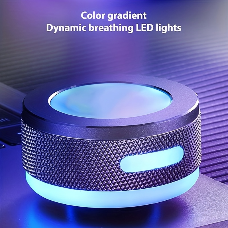 Acoustic Conduction Vibration Speaker, Mini Wireless Portable Speaker with  Suction Cup + Magnetic * Different Sounds from * Objects, Supports TWS *  Colorful RGB Ambient Light, Suitable for Home, ...