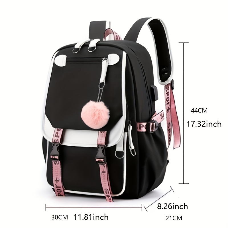 anime backpack set christmas gift fashion print backpack  display picture 3