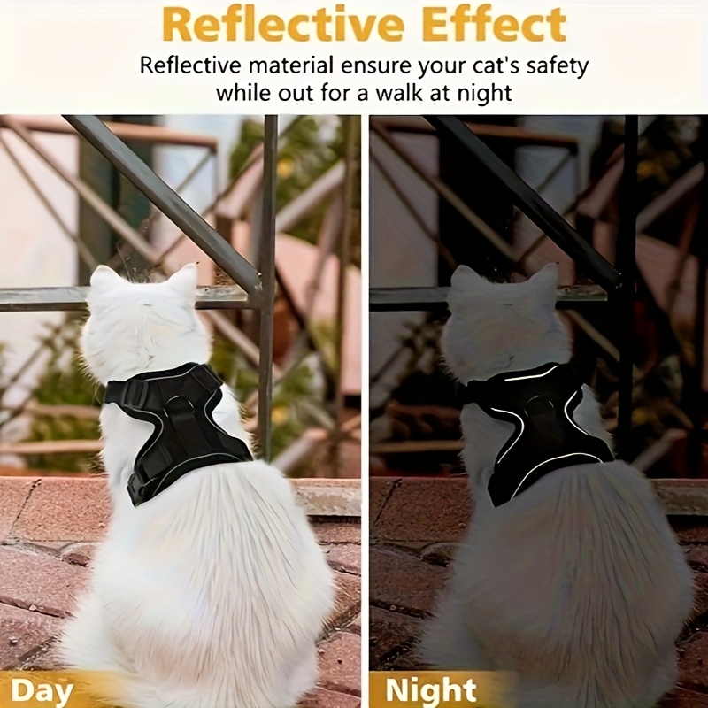 reflective cat carrier leash set prevent breaking Temu