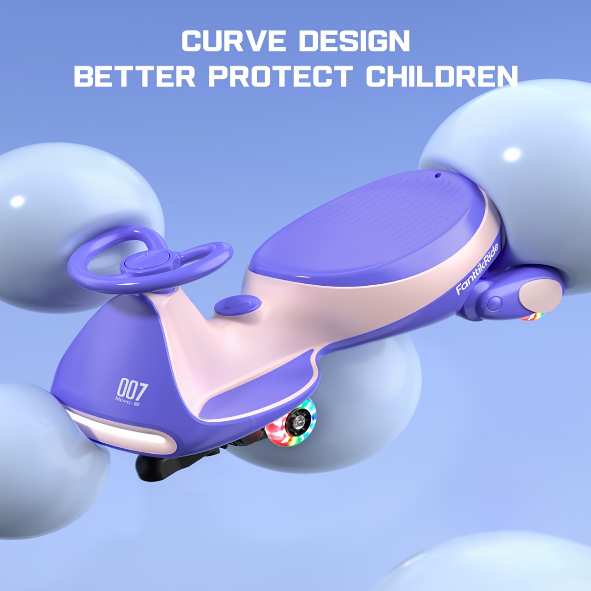 easter gifts for kids 6v electric wiggle car with pedal rechargeable battery 2 in 1 swing speed ride on toy anti flashing wheels 3 and up 150 lbs pink details 4