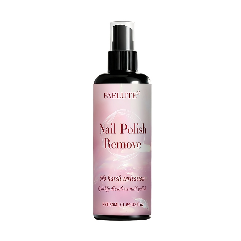 Image of Faelute Press On Nail Glue Remover Liquid Nail Adhesive Remover For Fake Nails Nail Tips Glue Debonder Gentle Non-irritating No Damage To Nails Soak Off Formula For Manicure