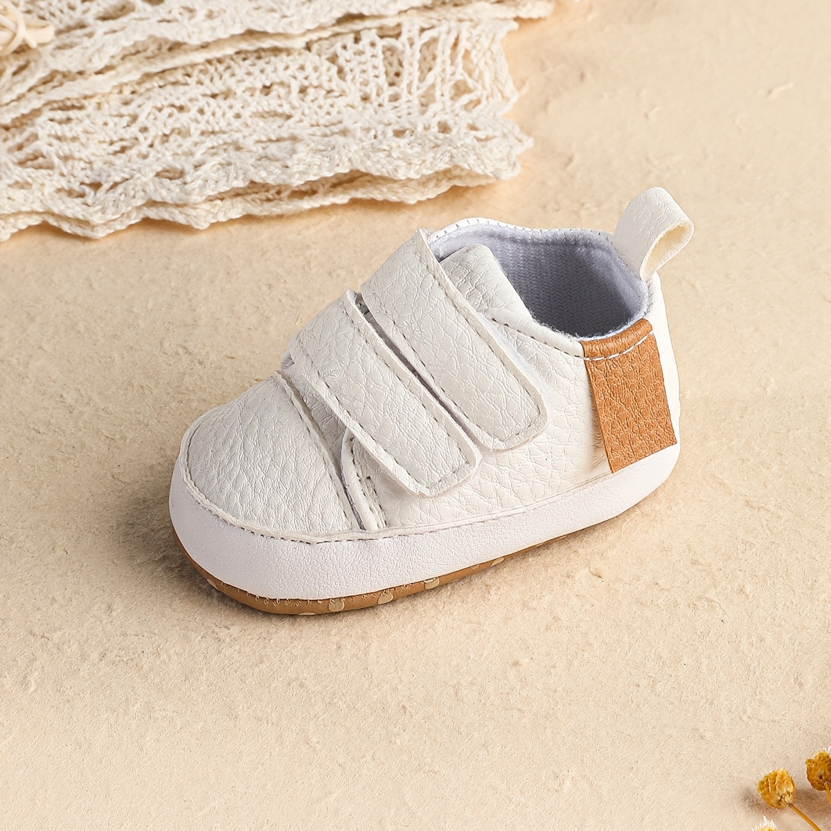 months newborn baby boy solid color pu elastic strap Temu