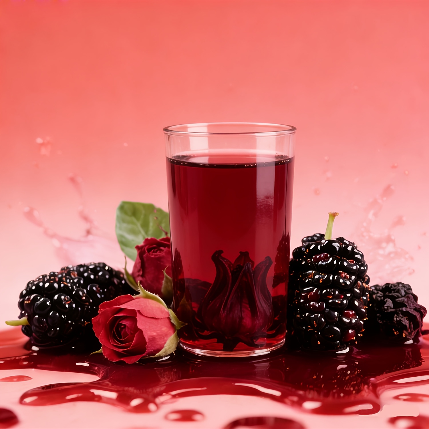 SIFANGDA Luoshen Mulberry Rose Tea 100g (5gx20P) | Rich in Anthocyanins and Vitamin C, Ideal for Daily Drinking to Enhance Skin Radiance, Perfect for Afternoon Tea or Festive Gifts, Preservative-Free