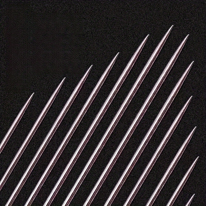 Easythread Sewing Needles Set For Seniors & Visually Impaired No Threading Required, Silver