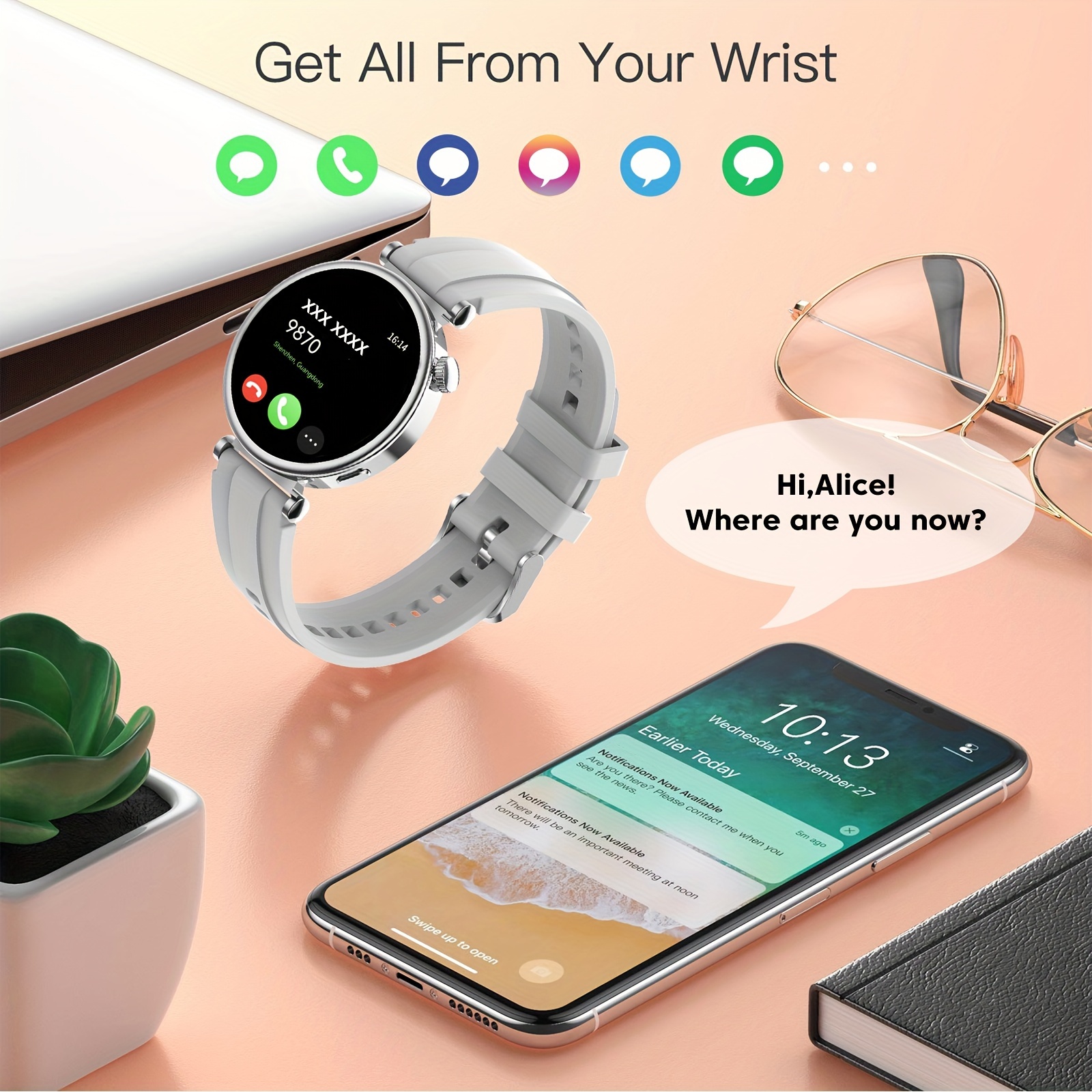 Can you answer phone discount calls on galaxy watch active