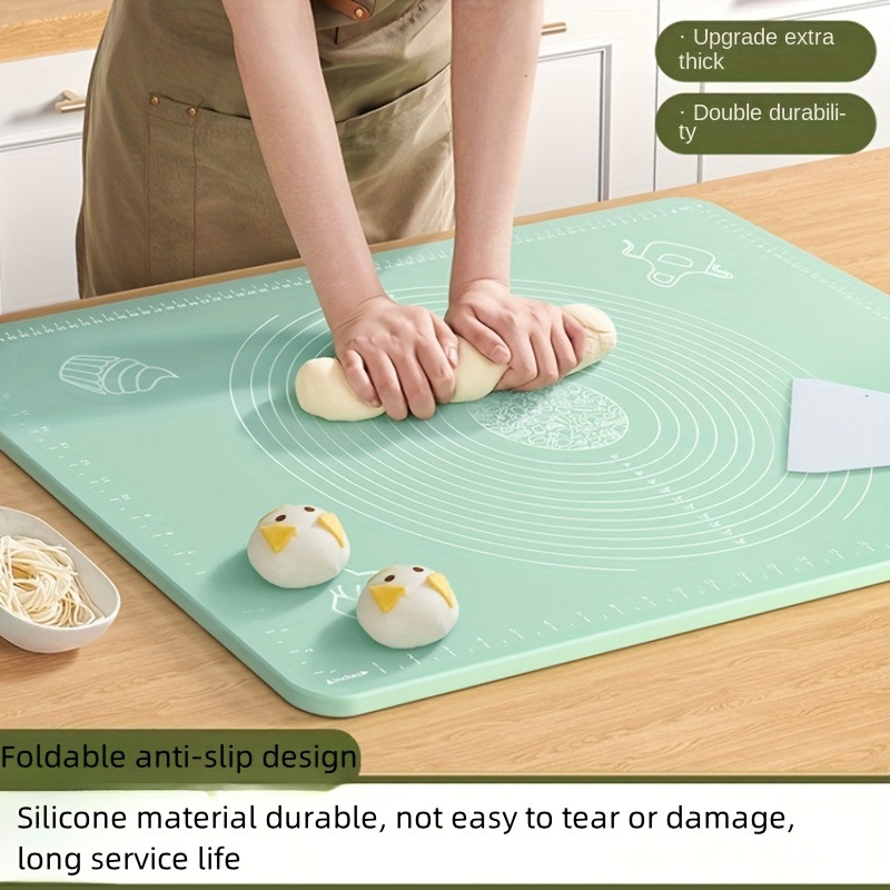 

1pc Kitchen Thickened Kneading Mat, Household Cutting Board, Rolling Surface Panel, Restaurant And Surface Mat, Anti-slip Baking Mat And Surface Mat