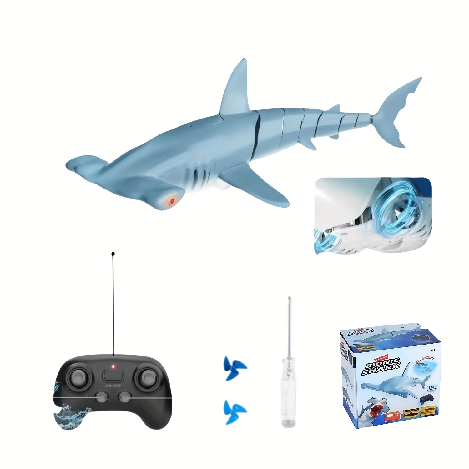 shark pool toy sold on Temu United States