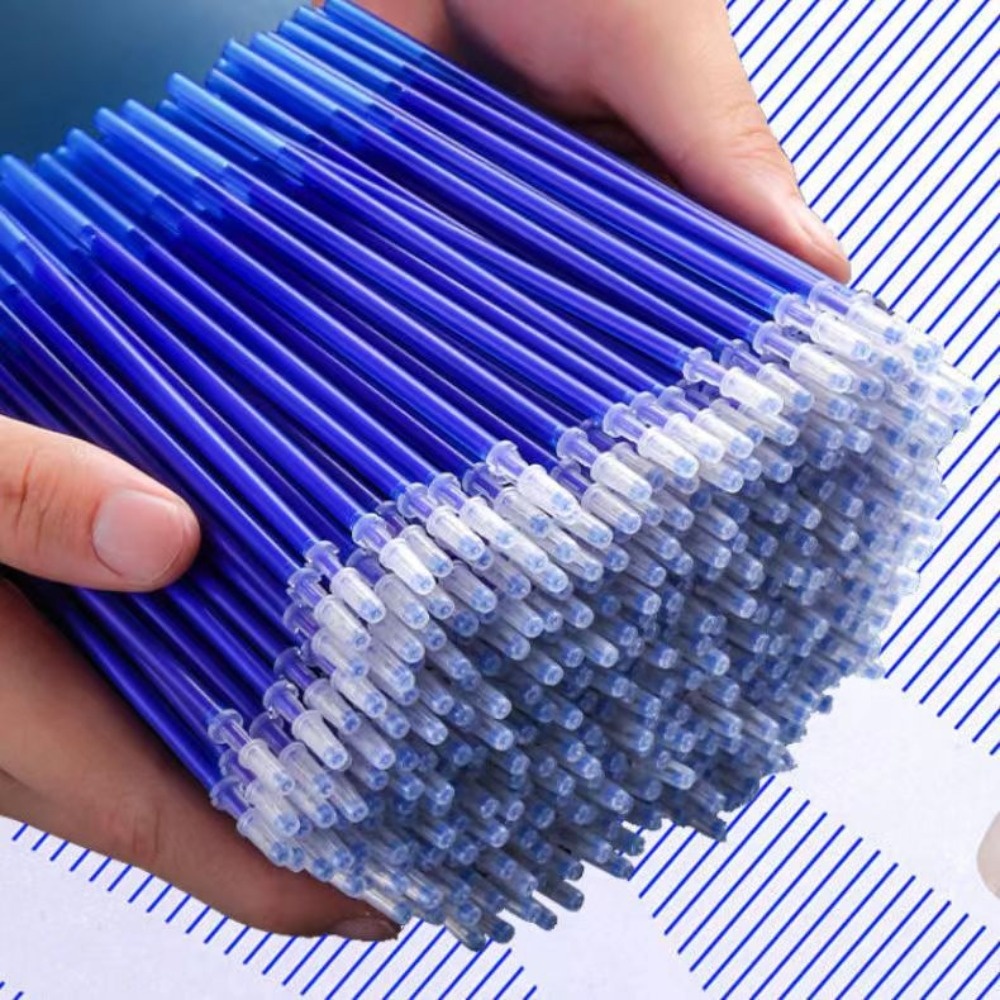 TEMU Set da 80 ricariche a gel cancellabile - ricariche per scrittura nere e blu, per scrittura , e disegno, regalo divertente ad asciugatura rapida,