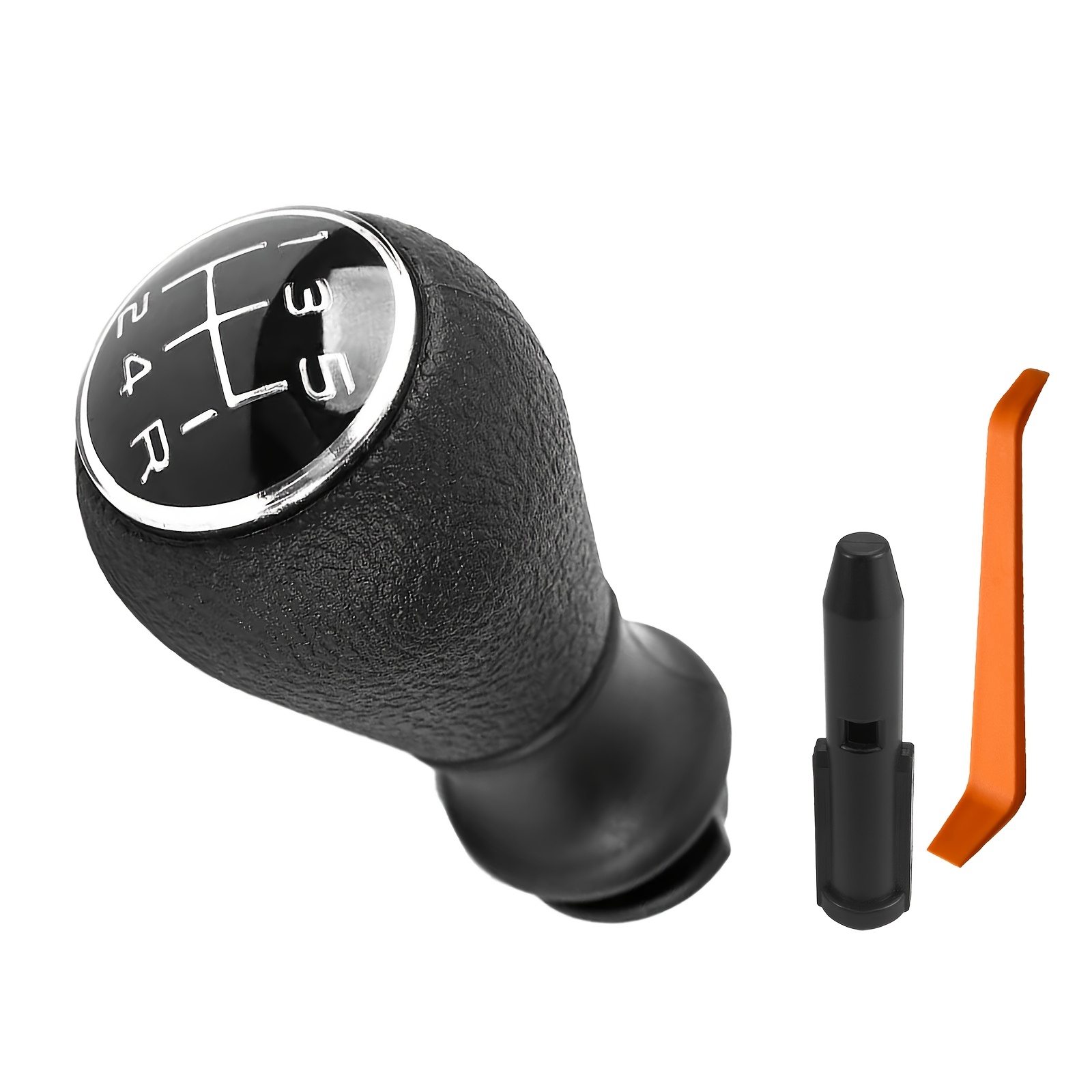 TEMU Kit pomello cambio manuale a 5 marce per Citroen C2 C3 C4, 207 306 307, adattatore e leva a leva, ricambio pomello cambio