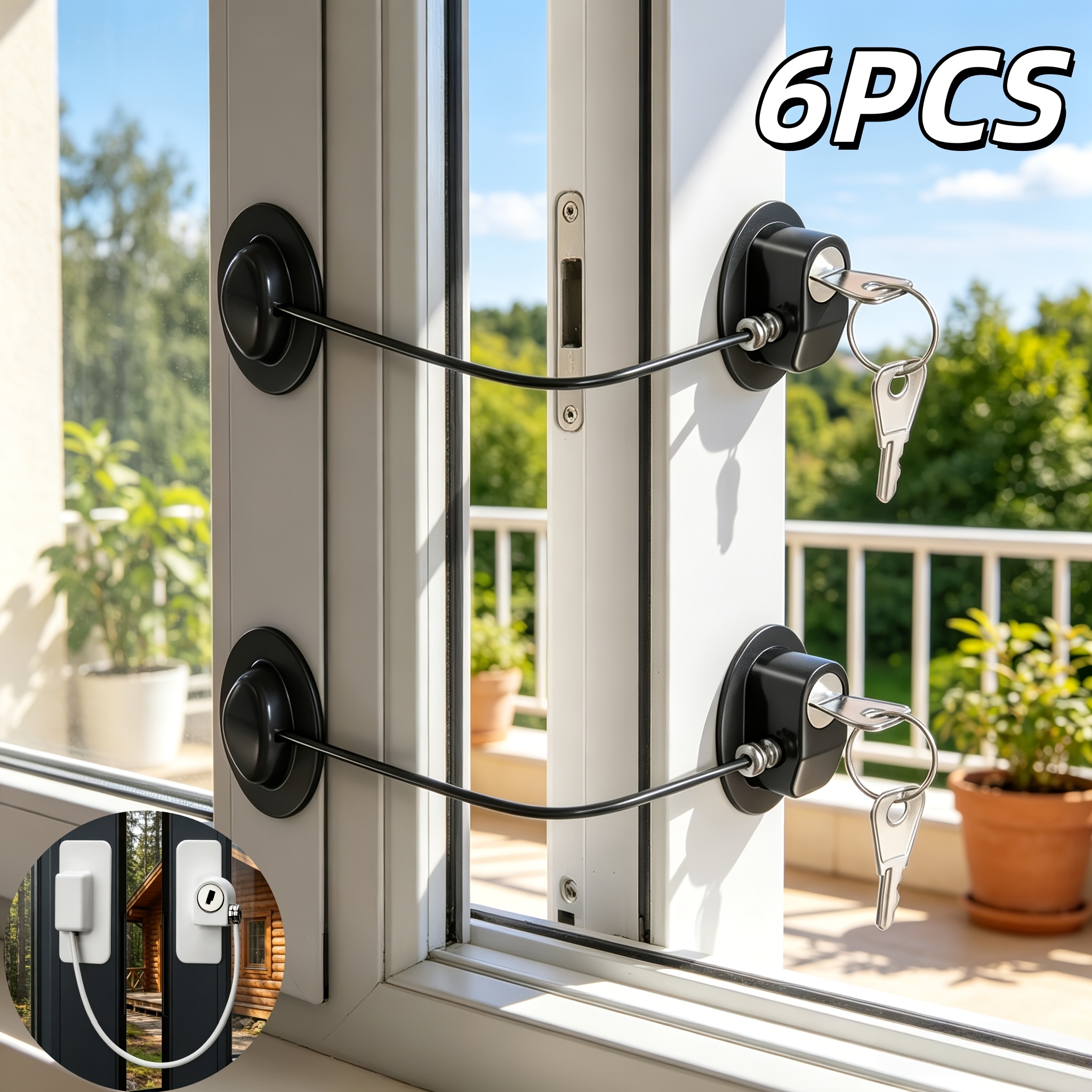 window locks security sold on Temu United States