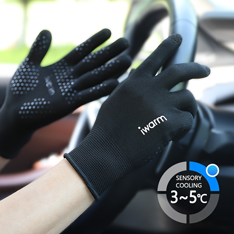

1pair Unisex Breathable Full-finger Gloves, Anti-slip And Touchscreen Gloves, For Outdoor Riding Camping