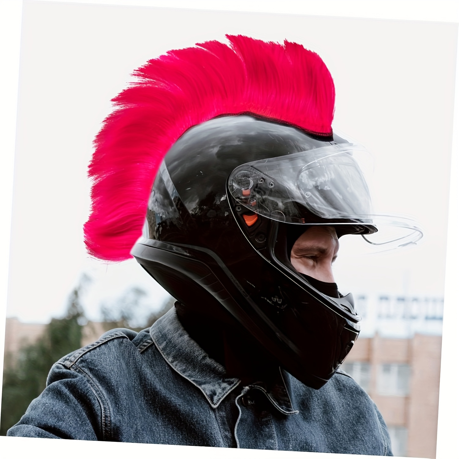 Fancy Haircut Helmet Motorcycle Helmet Helmet Accessories Lecherri Girls Helmet Braids