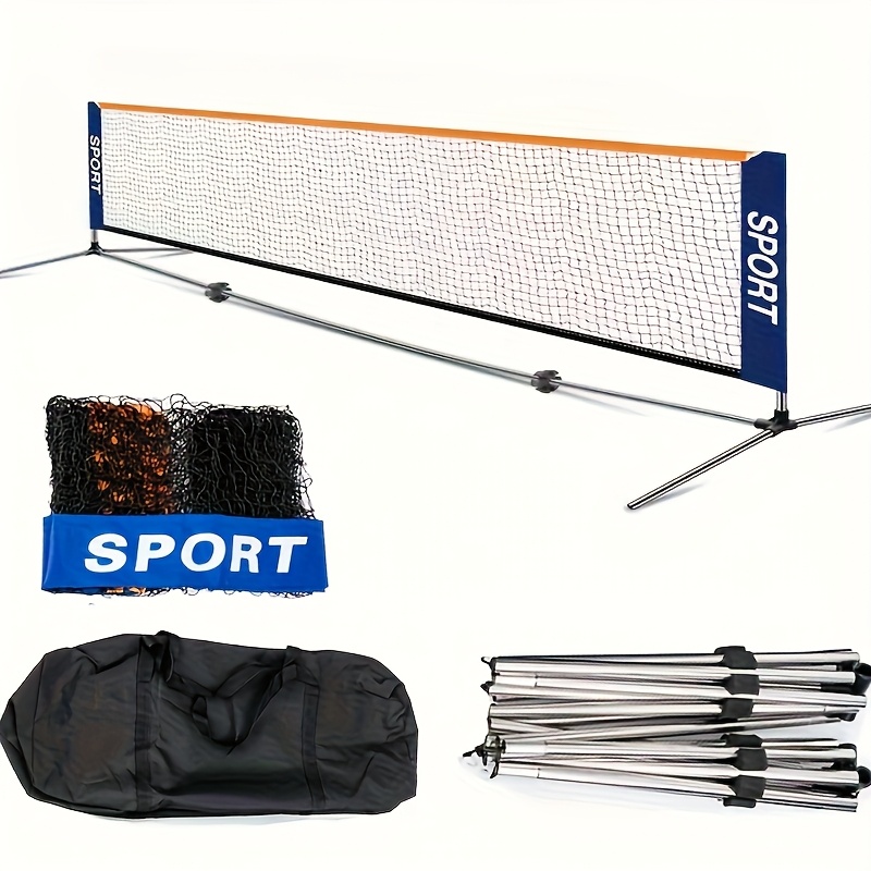 TEMU Filet de pickleball portable 1 x 3 mètres, support de filet de pickleball pour unique, support de filet de tennis