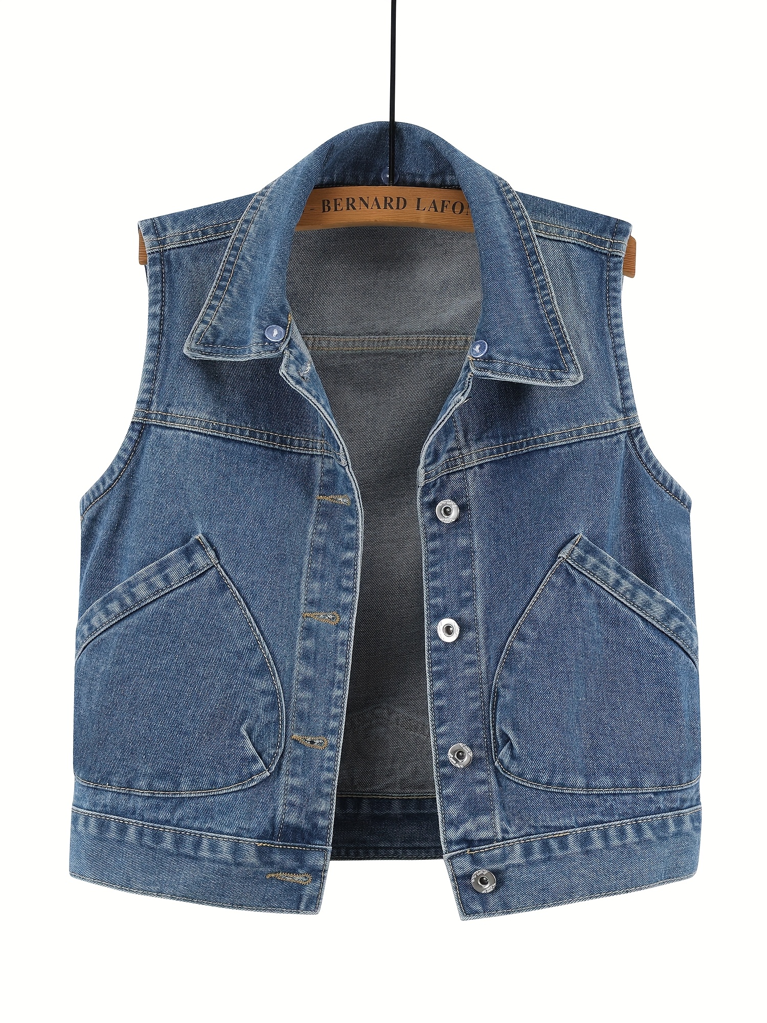 womens plus size denim jacket detachable hood casual loose Temu