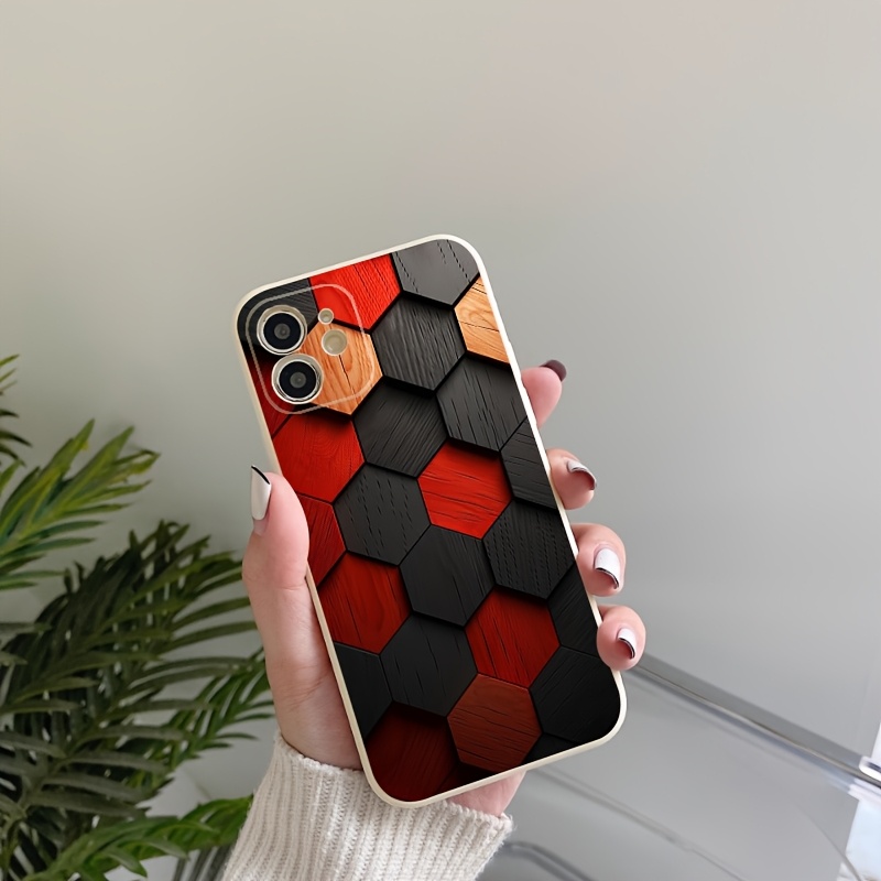 Teageo Custodia ondulata per iPhone 16 Pro Max, custodia per donne e
