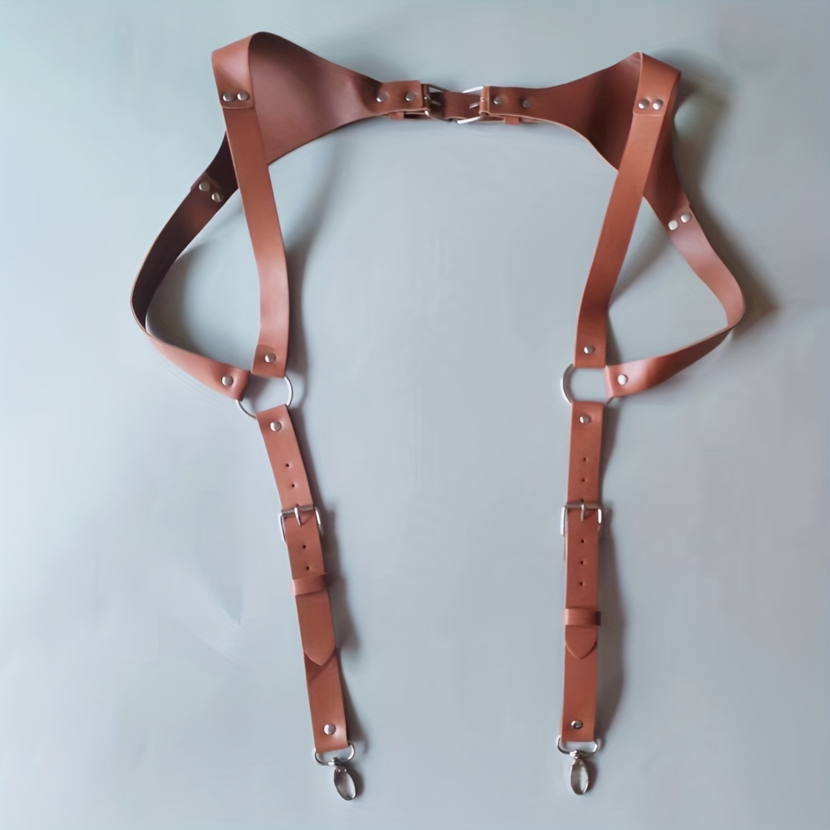 Men's Chest Harness Suspender Adjustable deals Vest - Leather Rave Harness - Rave Outfit for Men - Festival Rave Clothing - Leather EDM Suspender