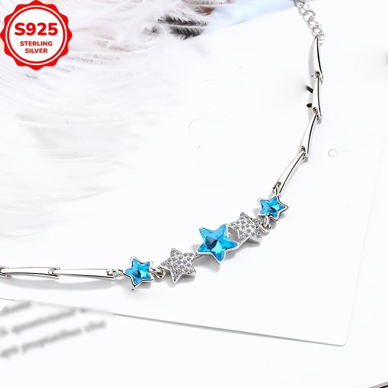 Low Allergy Five pointed Star Bracelet for Women
