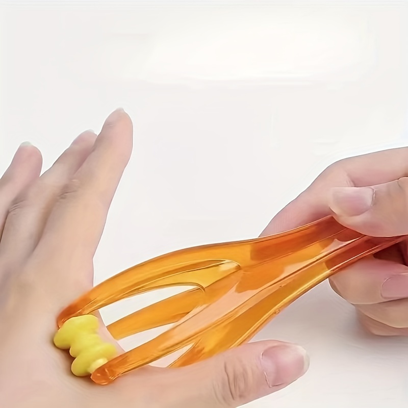 finger rolling massager ergonomic handheld design for pressure tension durable plastic portable stress tool for office workers athletes students supplies relaxation aid compact massager   selfmassage device athletes