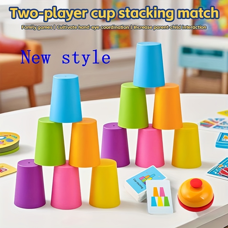 Cup Stacking Battle Game for Fast-Paced Fun