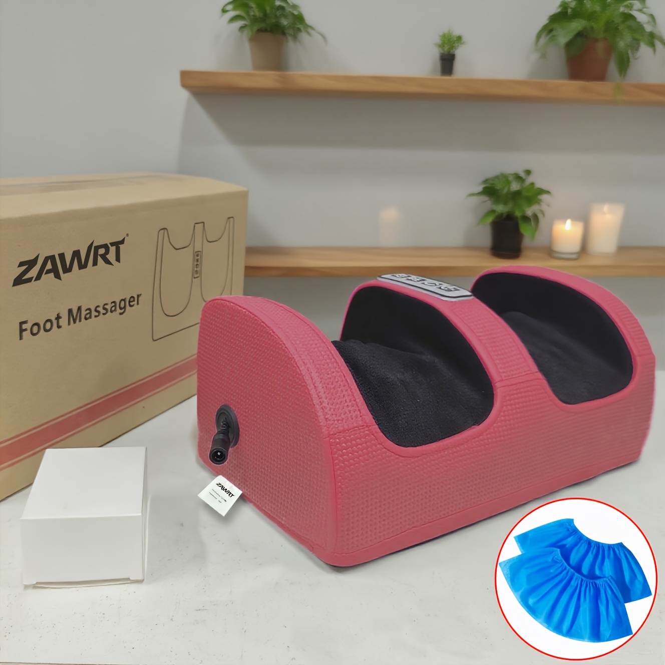 foot massager with   suitable for legs feet and   providing deep kneading and compression   home or office use black   promotion an ideal valentines day and gift for birthday christmas or festival Product details 9