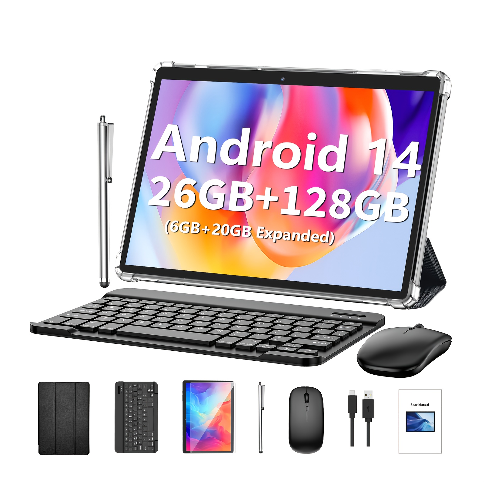 Androidタブレット TAB9 Android14 キーボードなど付属あり Androidタブレット TAB9 Android14 キーボードなど付属あり