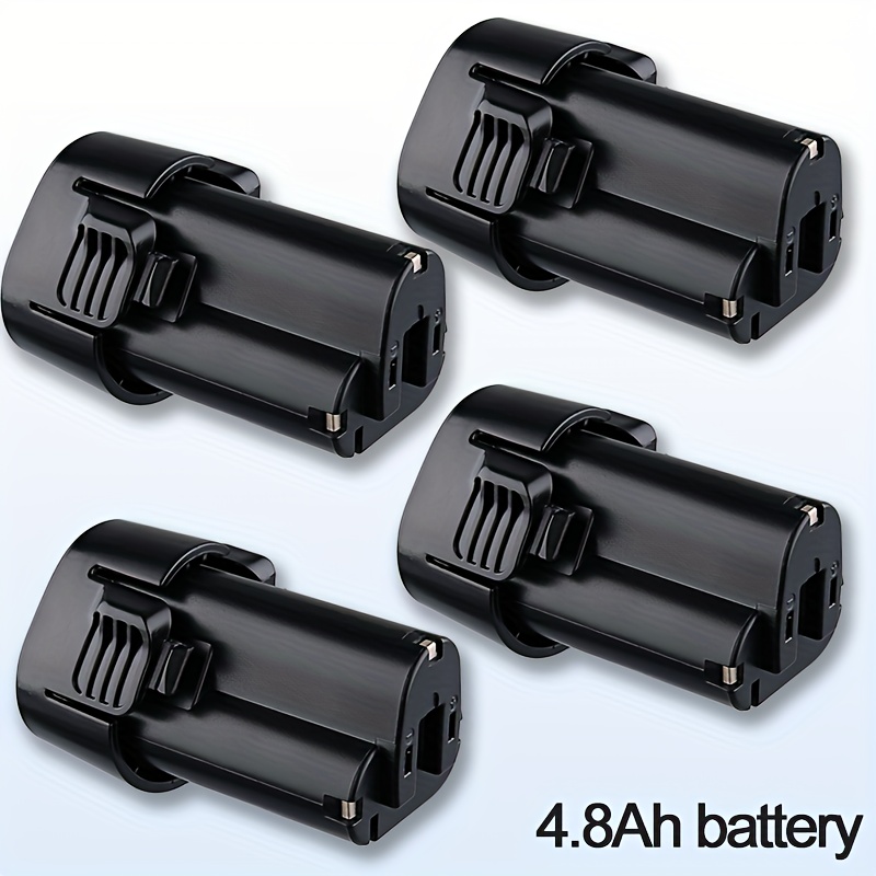 4 Pack Compatible For Makita Bl1013 Replacement Battery - High-capacity 10.8v Li-ion Drill Battery Compatible For Makita For Bl1014, For Df030d, Td090d, Cc300 Tools