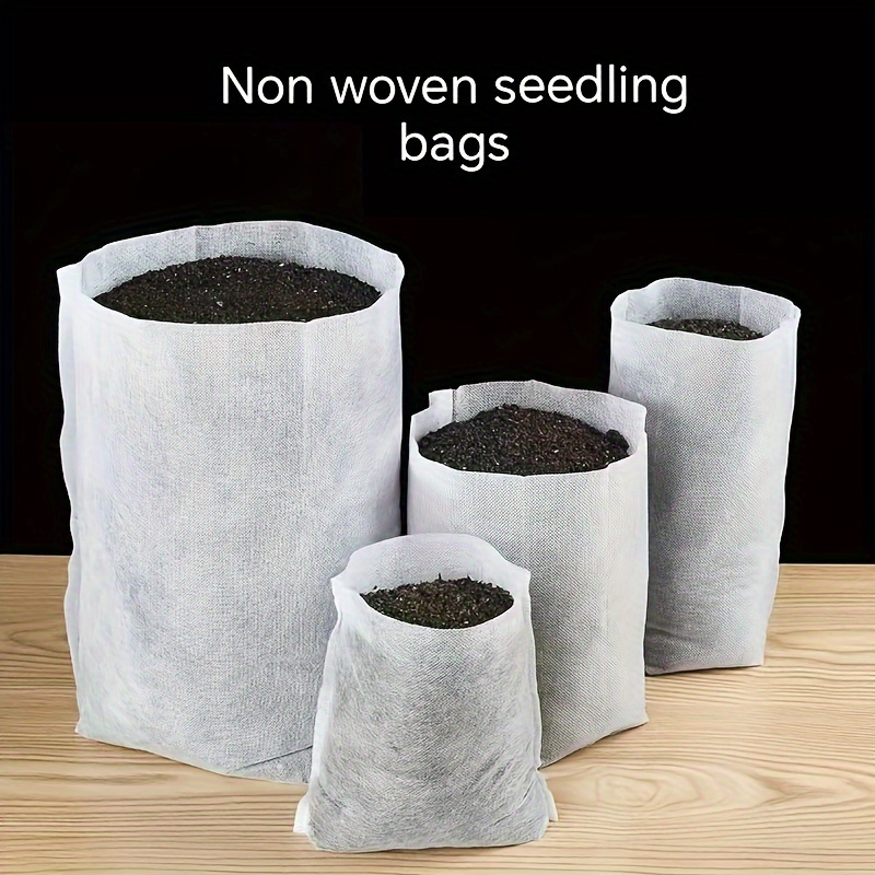 

Pcs Non-woven Fabric Seedling Bags - Indoor And Outdoor Planting