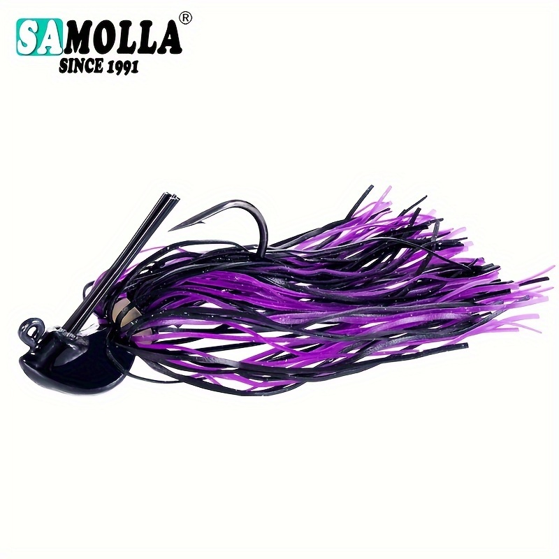 Bucktail Jig Head Fishing Lure Artificial Wobbler Bait With Hook for Bass  Trout Walleye Fishing Tackle Accessories 1Pcs